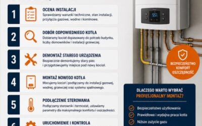 Montaż kotła gazowego — jak wygląda krok po kroku?